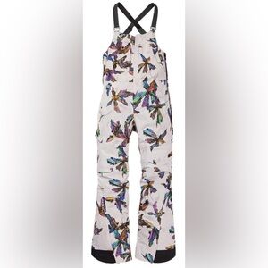 NWT Burton [ak] Kimmy GORE-TEX 2L Bib Stout White Crystals
